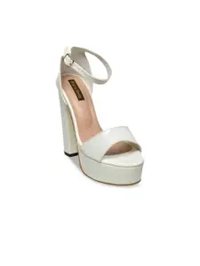 Flat n Heels Ankle Looped Platform Heels