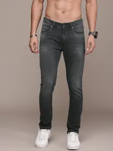 The Roadster Life Co. Men Skinny Fit Heavy Fade Stretchable Jeans
