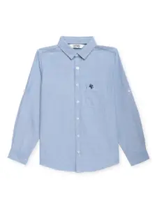 Cantabil Boys Spread Collar Cotton Casual Shirt