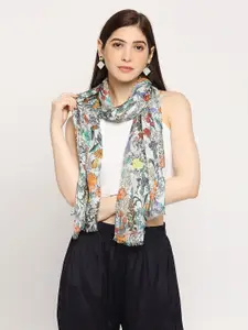 Cloth Haus India Women Floral Printed Scarf