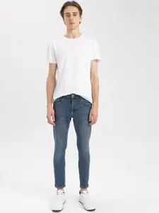 DeFacto Men Slim Fit Light fade Jeans