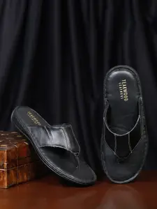 Teakwood Leathers Men Slip On Leather Comfort Sandals