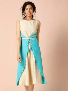 INDYA Midi Wrap Dress