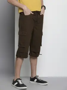 The Indian Garage Co Loose Fit Cotton Cargo Shorts