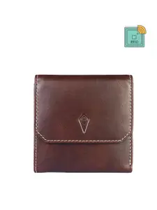 Imperious- The Royal Way Men Leather RFID Three Fold Wallet