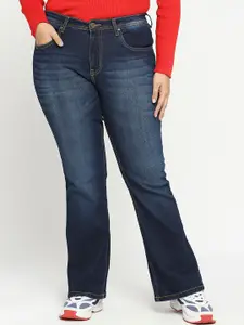Turning Blue Women Plus Size Boot Cut Jeans