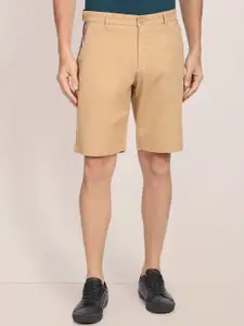 U.S. Polo Assn. Men Mid-Rise Slim Fit Cotton Shorts