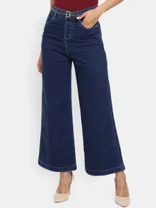 V-Mart Women High-Rise Cotton Cropped Jeans