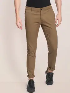 U.S. Polo Assn. Men Regular Fit Mid-Rise Chinos