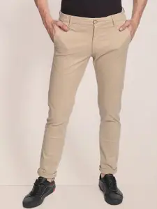 U.S. Polo Assn. Men Regular Fit Mid-Rise Chinos