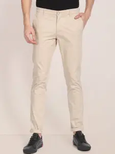 U.S. Polo Assn. Men Regular Fit Mid-Rise Chinos