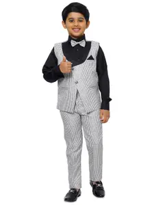 Pro-Ethic STYLE DEVELOPER Boys 3 Piece Solid Shirt & Trousers With Waistcoat