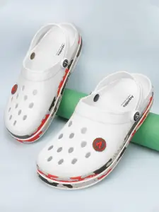 Aqualite Men Round Toe Slip On Clogs