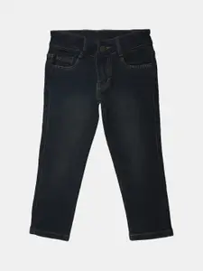 V-Mart Girls Cotton Classic Regular Fit Mid-Rise Jeans