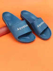 Aqualite Men Printed Synthetic Sliders