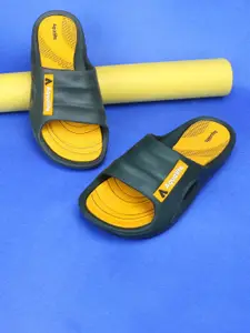 Aqualite Men Printed Synthetic Sliders