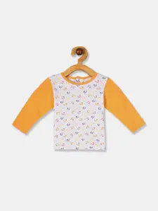 V-Mart Infant Girls Conversational Printed Round Neck Cotton Pullover