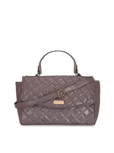 Berrypeckers Textured Quilted Structured Satchel
