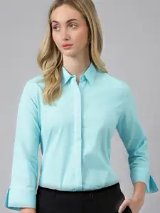 Hancock Spread Collar Linen Formal Shirt