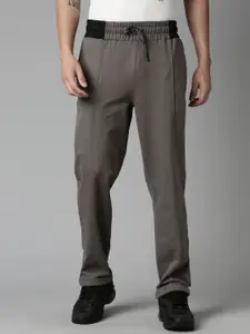 Breakbounce Men Cotton Straight-Fit Track Pants