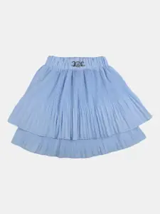 V-Mart Girls Knee-Length Layered Skirts