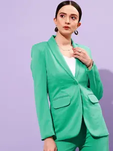 WORK IT by STREET 9 Shawl Collar Slim-Fit Single-Breasted Formal Blazer