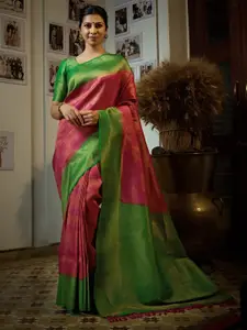 Vardha Ethnic Woven Design Zari Kanjeevaram Saree