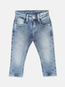 U.S. Polo Assn. Kids Girls Slim Fit Heavy Fade Jeans