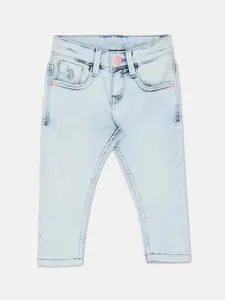 U.S. Polo Assn. Kids Girls Slim Fit Heavy Fade Jeans