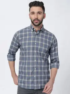 FRENCH CROWN Checked Cotton Casual Shirt