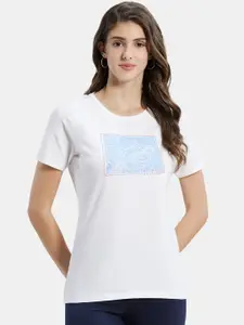 Jockey Cotton Regular Fit Graphic Printed Round Neck T-Shirt