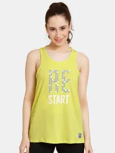 Rosaline by Zivame Typography Printed Cotton Tank Top