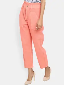 V-Mart Women Classic Straight Fit High-Rise Cotton Jeans