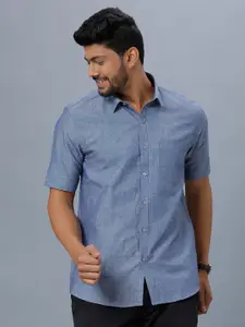 Ramraj Spread Collar Cotton Casual Shirt