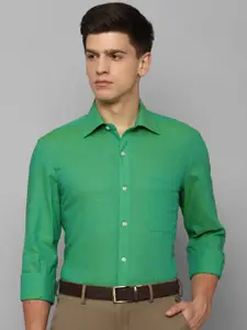 Louis Philippe Cotton Linen Formal Shirt