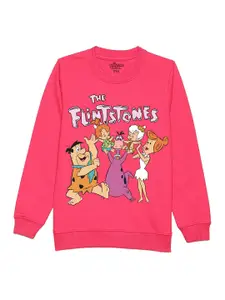 Wear Your Mind Girls Graphic Printed Sweatshirt