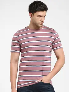 SELECTED Striped Printed Organic Cotton T-Shirt
