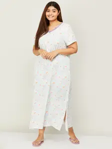 Nexus by Lifestyle Floral Printed Maxi Nightdress