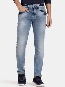 Llak Jeans Men Skinny Fit Heavy Fade Stretchable Jeans