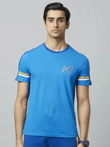 Celio Mumbai Indians Sleeves Cotton T-shirt