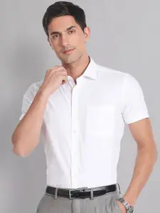 AD By Arvind Spread Collar Cotton Formal Shirt