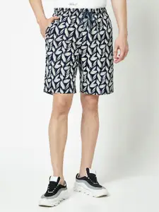 Crimsoune Club Men Printed Pure Cotton Shorts
