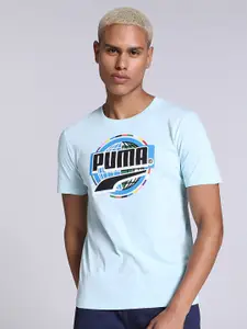 Puma Men INTL Graphic Printed Cotton T-Shirt