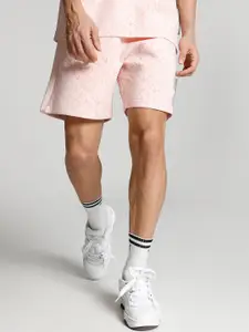 one8 x PUMA Men Cotton Mid-Rise Regular fit Outdoor Shorts