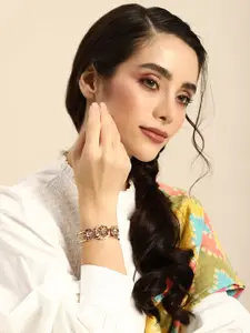 Anouk Women Embellished Cuff Bangle