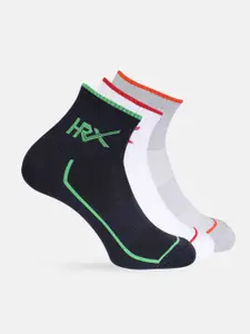 HRX by Hrithik Roshan Men Pack of 3 Dry Fit Above Ankle-Length Socks