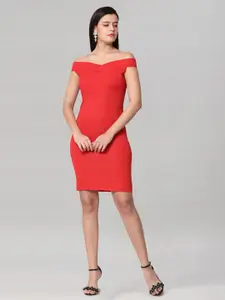 Selvia Off-Shoulder Bodycon Dress
