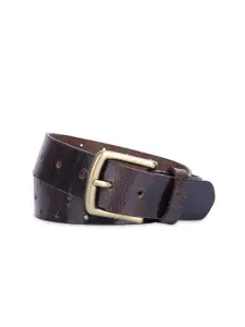 THE CLOWNFISH Men Genuine Leather Casual Belt