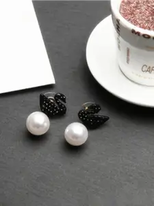 Jewels Galaxy Gold Plated Contemporary Studs Earrings