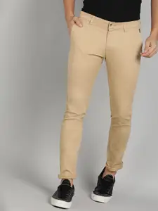 Urbano Fashion Men Mid Rise Slim Fit Cotton Chinos Trousers